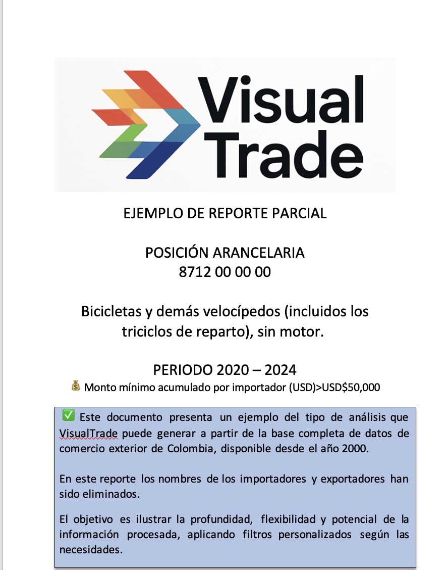 Reporte de ejemplo de bicicletas - captura